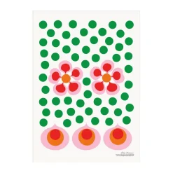 Hot Design House Stockholm Póster Birds 1967, 50x70 cm, N.º 6 Azul