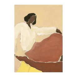 Sale Paper Collective Póster Chronicles 01, 50x70 cm Beige