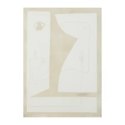 New Paper Collective Póster Consume, 30x40 cm BlancoBeige