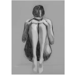 Best Anna Bülow Póster Darksoom 1, 50 x 70 cm GrisNegroBlanco