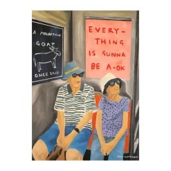 Discount Paper Collective Póster Everything Is Gunna Be OK, 30x40 cm Multi