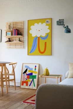 New Paper Collective Póster Jouer, 50x70 cm Multi