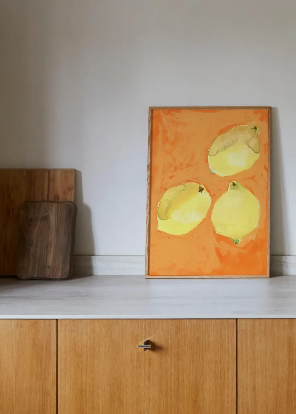 Discount Paper Collective Póster Lemons, 30x40 cm AmarilloNaranja