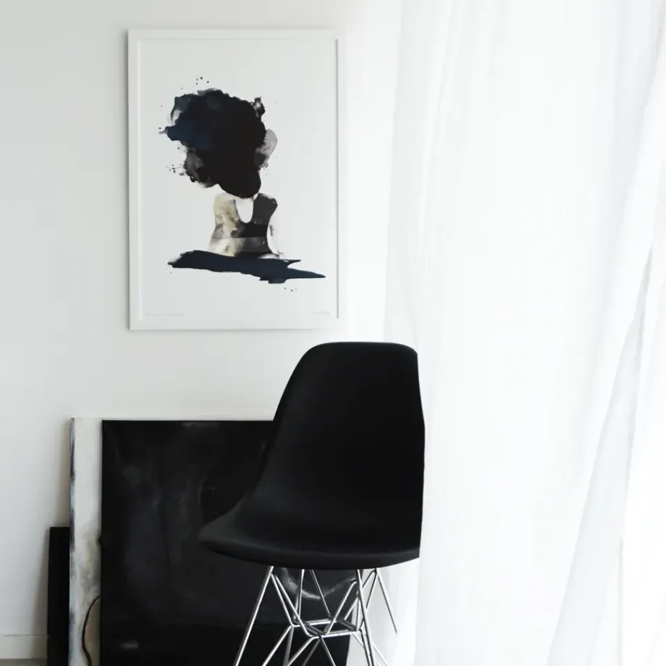 Discount Anna Bülow Póster On her mind, 50 x 70 cm MultiNegroBlanco