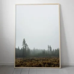 Online Fine Little Day Póster Skog, 70 x 100 cm MarrónGris