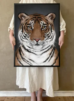 Discount Kunskapstavlan® Póster Tiger, 50x70 cm Multi