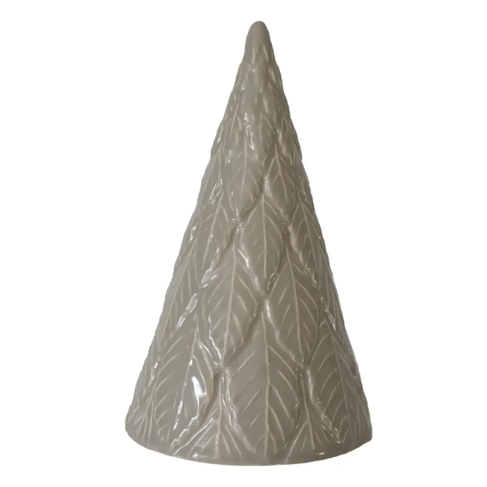 Hot DBKD Árbol decorativo Forest 18 cm, Shiny mole Beige