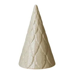 DBKD Árbol decorativo Forest 18 cm, Vanilla Blanco