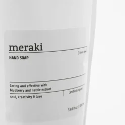 Online Meraki Recambio de jabón de manos 1000 ml, Linen dew Blanco