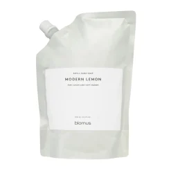 Hot Blomus Recambio de jabón de manos Satomi 1000 ml, Modern Lemon Blanco