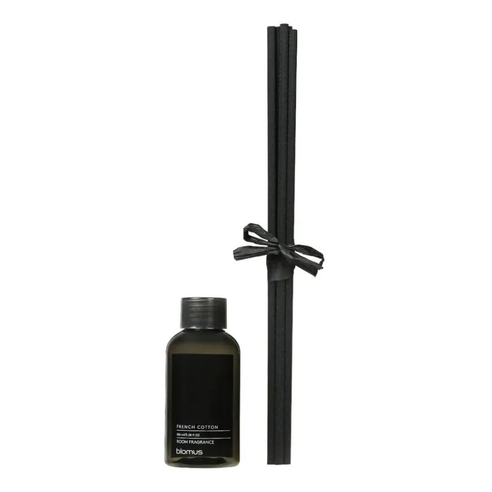 Discount Blomus Recambio para difusor con varillas Fraga 100 ml, French Cotton Negro