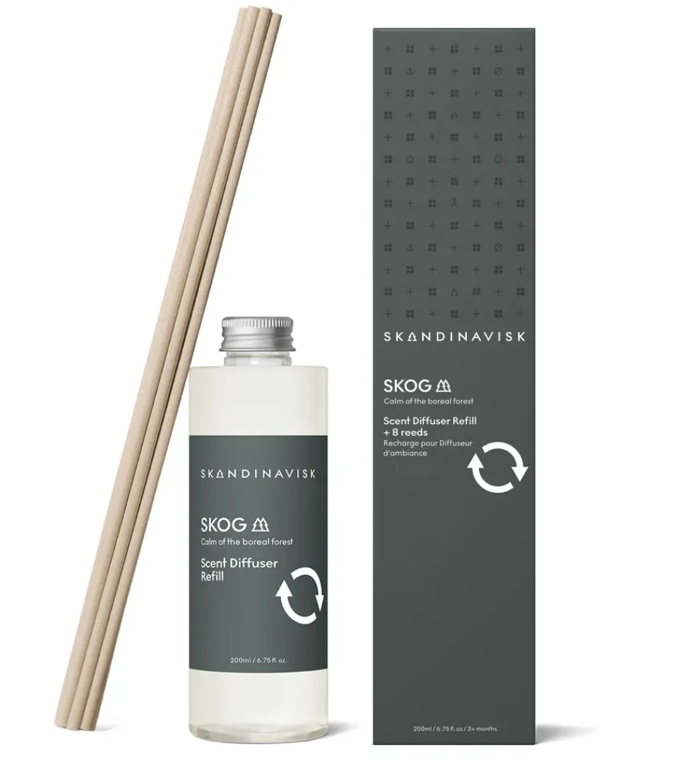 Sale Skandinavisk Recambio para difusor con varillas 200 ml, Skog Verde