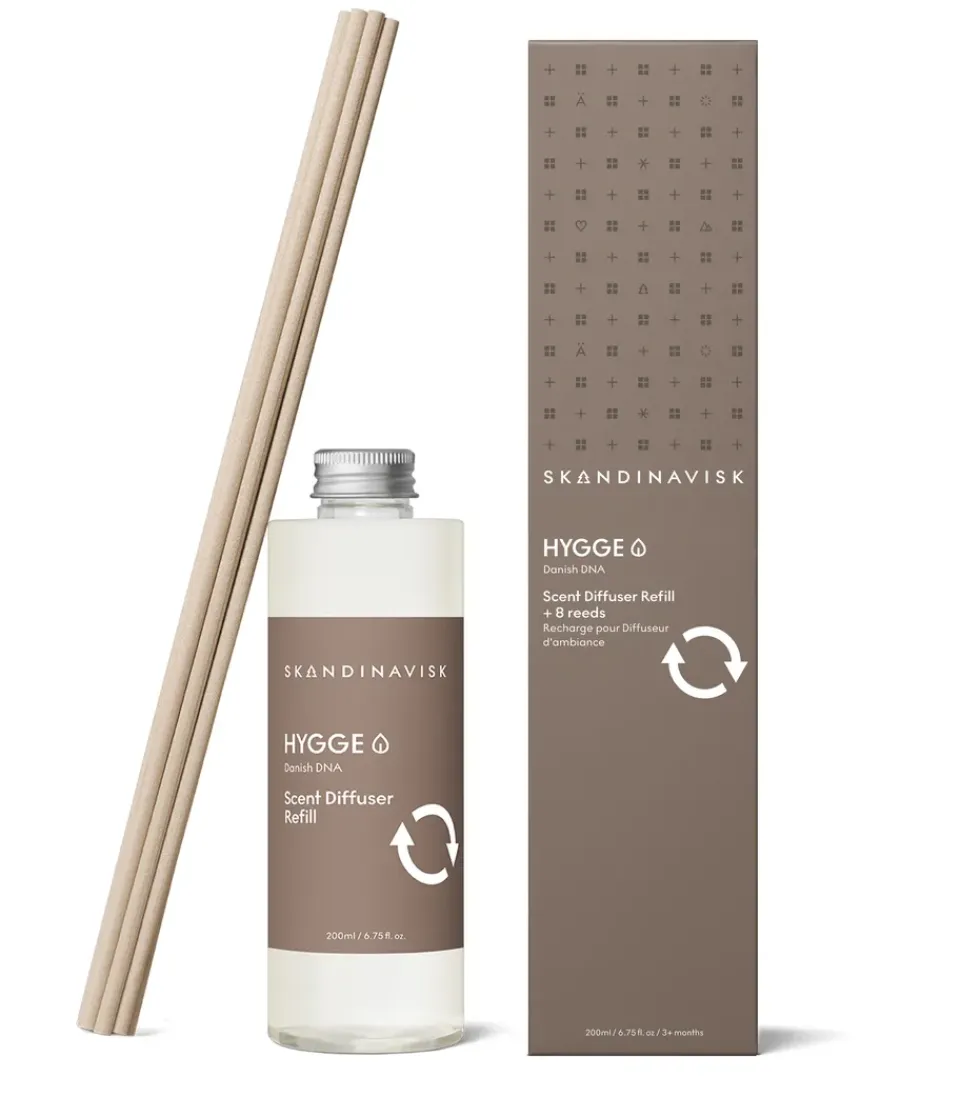 Online Skandinavisk Recambio para difusor con varillas 200 ml, Hygge Marrón