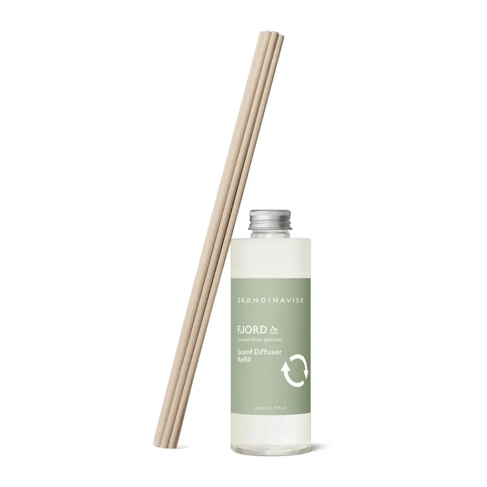 Clearance Skandinavisk Recambio para difusor con varillas 200 ml, Fjord Verde