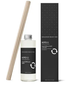 Online Skandinavisk Recambio para difusor con varillas 200 ml, Koto Negro