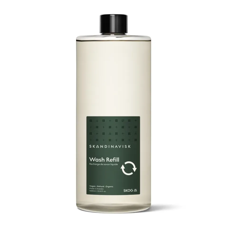 Outlet Skandinavisk Recarga de jabón de manos SKOG, 1 L Verde