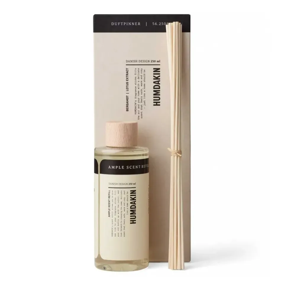Discount Humdakin Relleno para difusor con varillas 250 ml, Ample TransparenteBeige