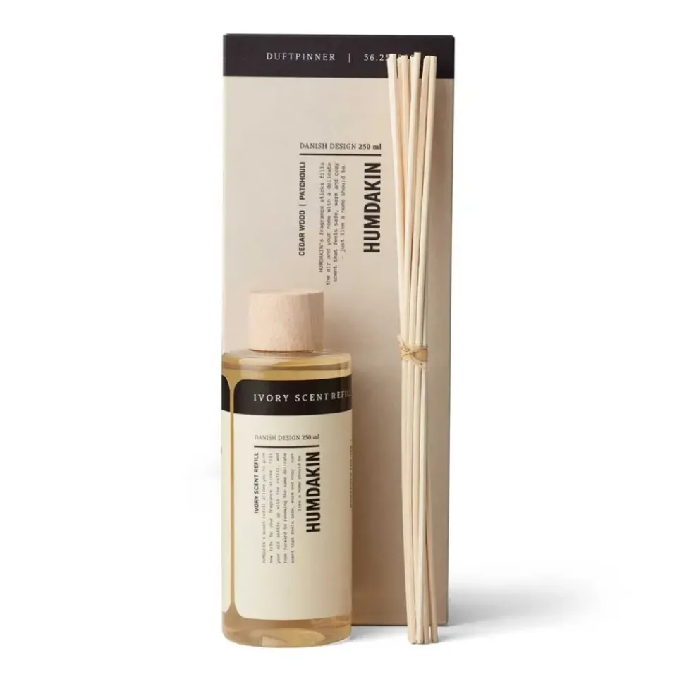 Online Humdakin Relleno para difusor con varillas 250 ml, Ivory TransparenteBeige