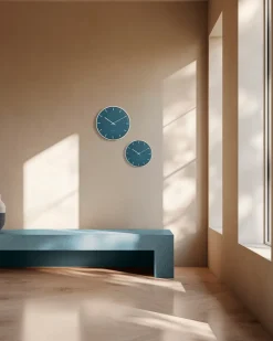 Outlet Arne Jacobsen Clocks Reloj AJ City Hall, , Ø21 cm Azul
