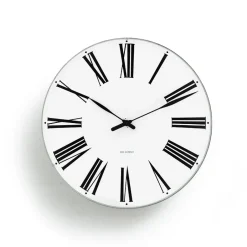 New Arne Jacobsen Clocks Reloj Arne Jacobsen Roman, Ø 48 cm NegroBlanco