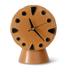 Sale HKliving Reloj de cerámica retro 20,8 cm, Peach Rosa
