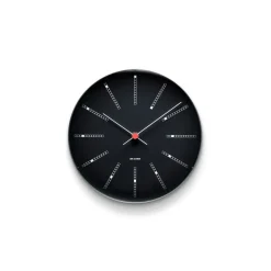 Arne Jacobsen Clocks Reloj de pared AJ Bankers , Ø 21 cm Negro