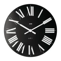 New Alessi Reloj de pared Firenze Ø36 cm, Negro