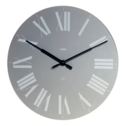 Outlet Alessi Reloj de pared Firenze Ø36 cm, Gris