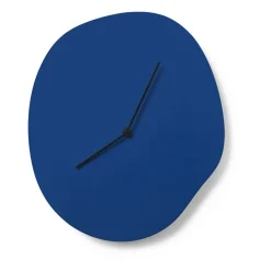 Online Ferm Living Reloj de pared Melt 28x33 cm, Blue Azul