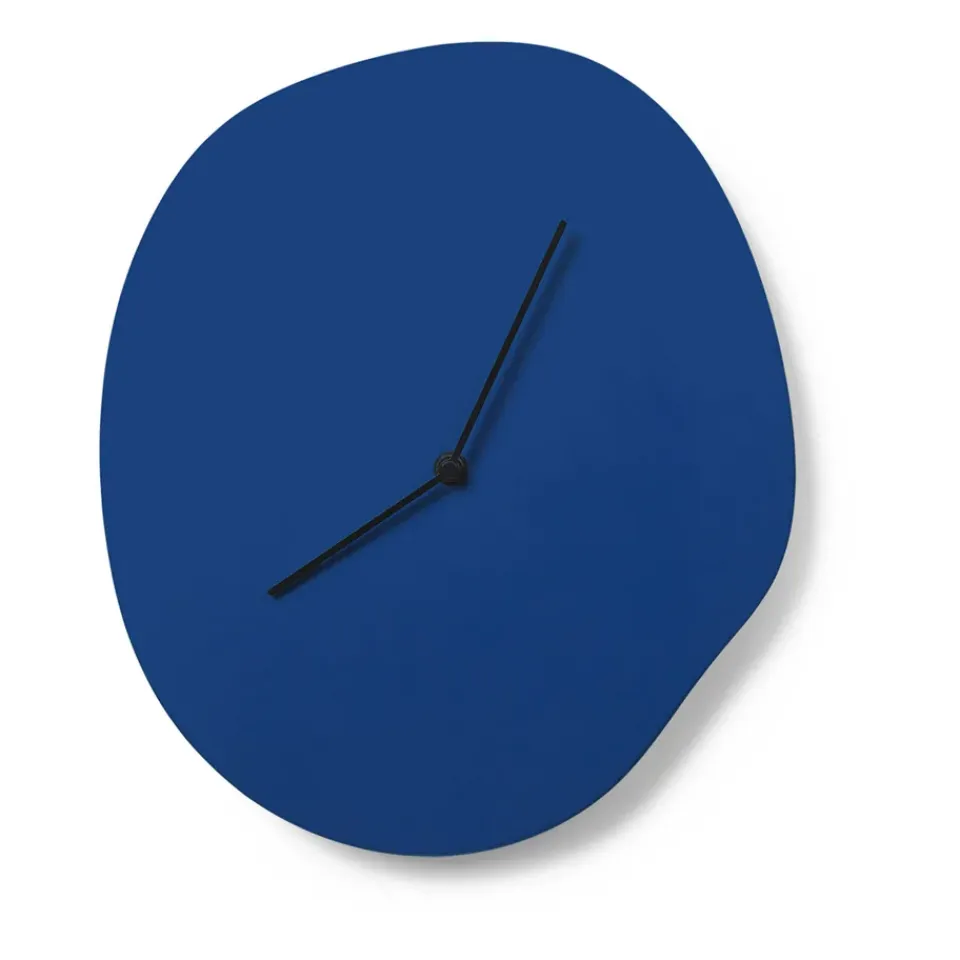 Online Ferm Living Reloj de pared Melt 28x33 cm, Blue Azul