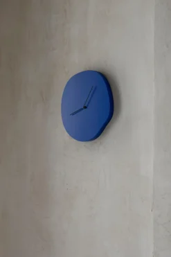 Online Ferm Living Reloj de pared Melt 28x33 cm, Blue Azul