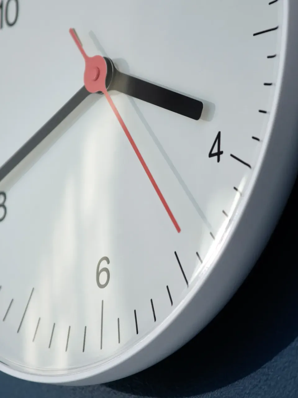 Online HAY Reloj de pared Wall Clock Ø26,5 cm, White Blanco