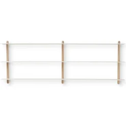 Outlet Gejst Repisa Nivo D, Roble claro- Blanco