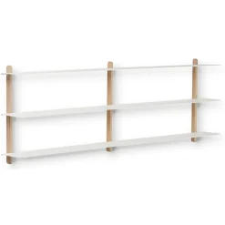 Outlet Gejst Repisa Nivo D, Roble claro- Blanco