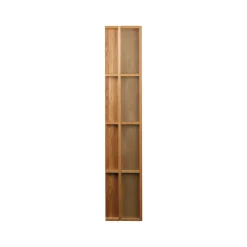 Online Scherlin Revistero 4 compartimentos, Roble aceitado Beige