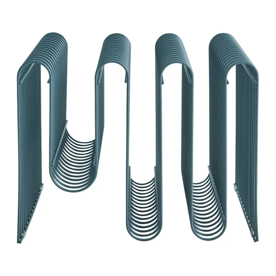 Outlet AYTM Revistero Curva, Dusty blue Azul