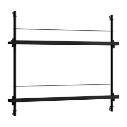 Discount MOEBE Revistero , Black-black Negro