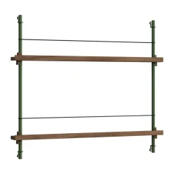 Discount MOEBE Revistero , Smoked oak-green Verde