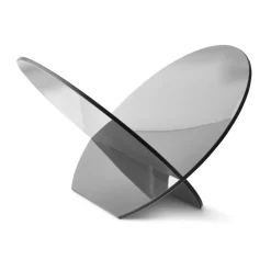 Hot Gejst Revistero Silia, Acero inoxidable Plateado