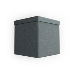 Clearance Rug Solid organizer 30x30x30 cm, Grey Gris