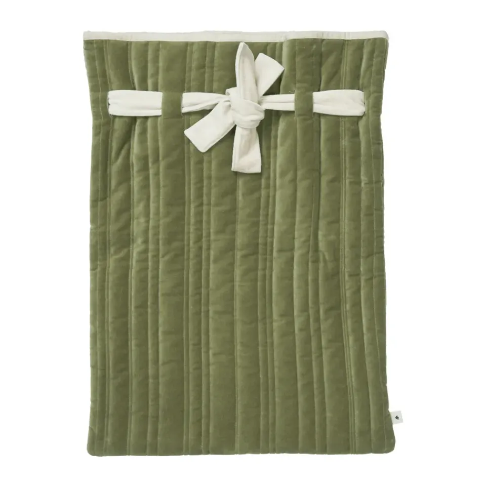 Outlet Ferm Living Saco Vari quilted 50x70 cm, Velvet-khaki Verde