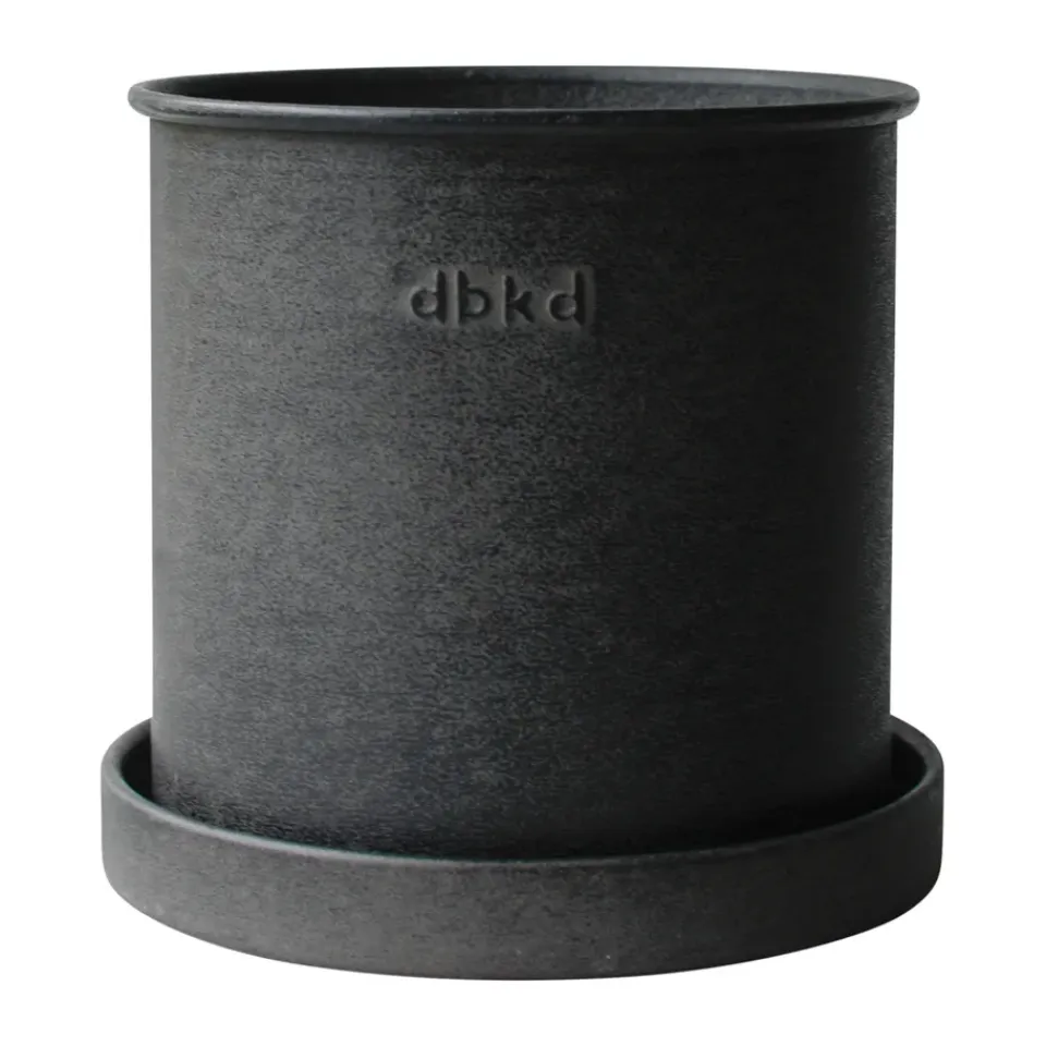 Sale DBKD Set de 2 macetas Plant pot small, Black Negro