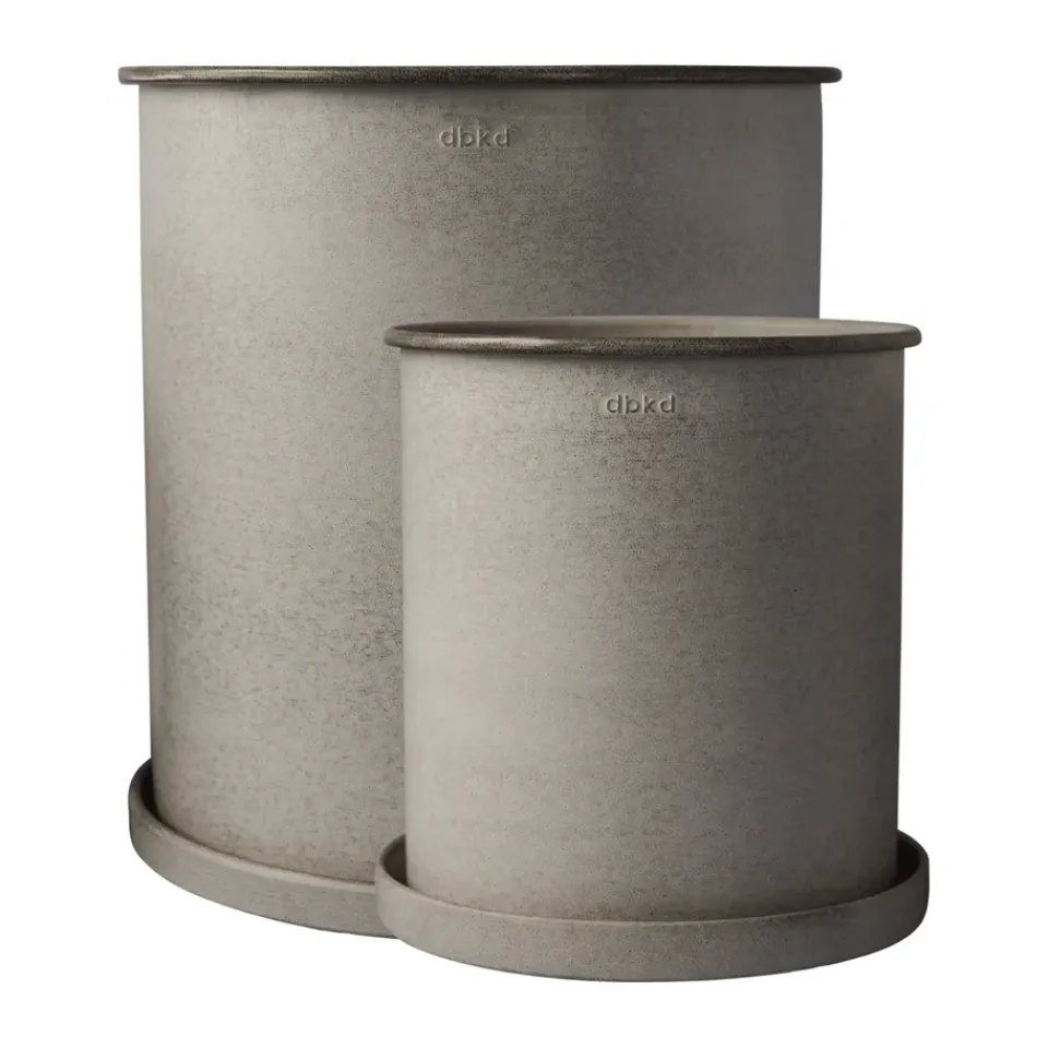 Online DBKD Set de 2 macetas Plant pot large, Beige