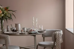 Hot Broste Copenhagen Set de 2 velas en espiral Twist twisted candles 23 cm, Pure white Blanco