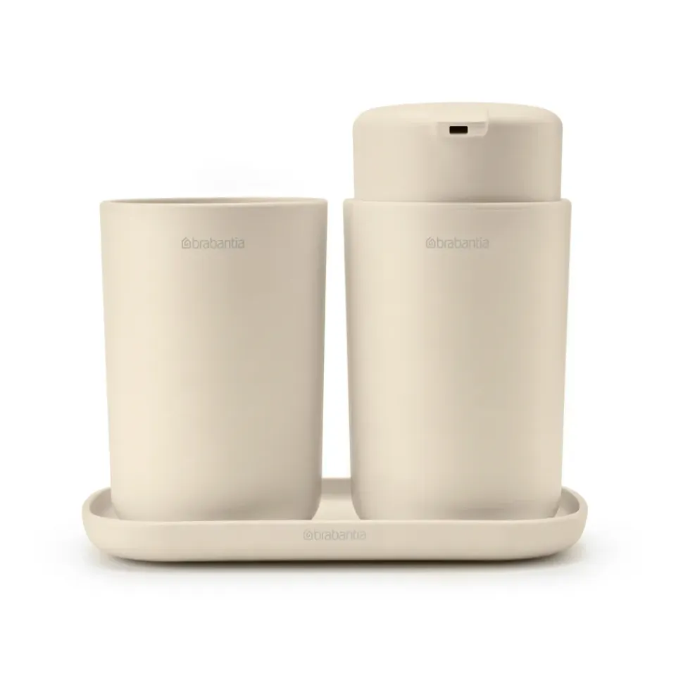 Discount Brabantia Set de accesorios para el baño ReNew , Soft Beige