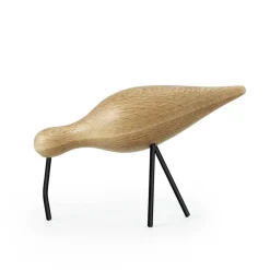 Outlet Normann Copenhagen Shorebird, roble-negro, grande MarrónNegro