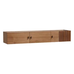 Hot Woud Sideboard de pared Array, 150 cm, Nogal Marrón