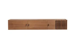 Hot Woud Sideboard de pared Array, 150 cm, Nogal Marrón