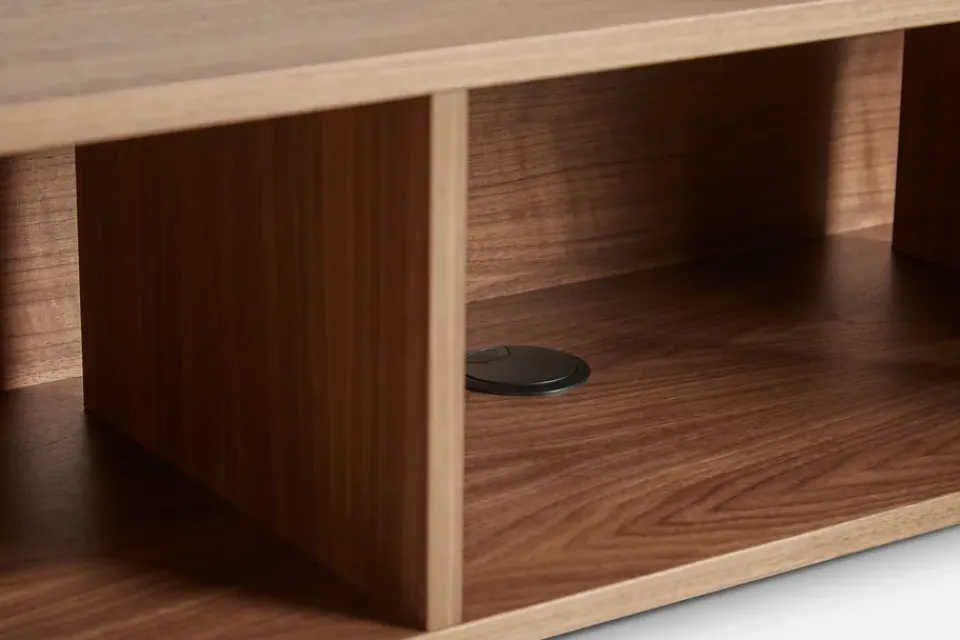 Hot Woud Sideboard de pared Array, 150 cm, Nogal Marrón