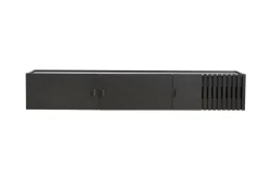 Sale Woud Sideboard de pared Array, 150 cm, Roble pintado Negro